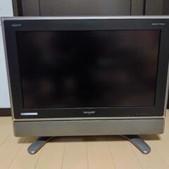 シャープアクオス26型液晶テレビ