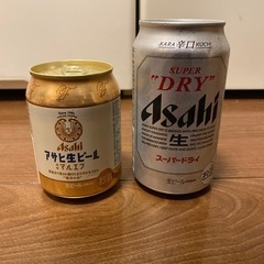 ビール2本