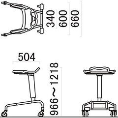 パラマウントベッド 歩行補助器 ブレーキ付 KA-392　使用少ない美品