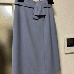 【ネット決済】プロポーションボディドレッシング スカート ブルー