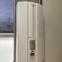 トヨトミ冷房専用窓用エアコンと延長取付枠