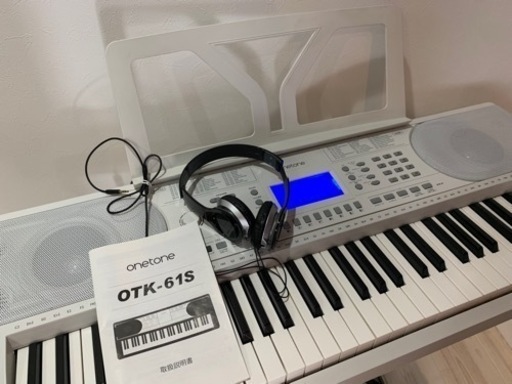 【美品】電子キーボード　onetone. OTK-61S