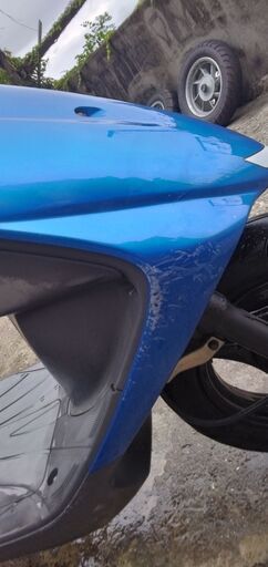 CF4MA アドレスV125S シルバー カギ2本付き 前タイヤ/バッテリー