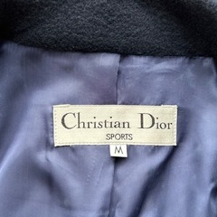 美品  Christian Dior ディオール 金ボタン 高級 ウールコート