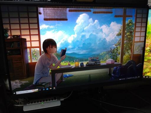 【美品 おまけ有】KOORUI 27インチ　2K 144Hz ＋ HDMI分配器セット