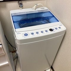 ハイアール　2019年製　洗濯機　