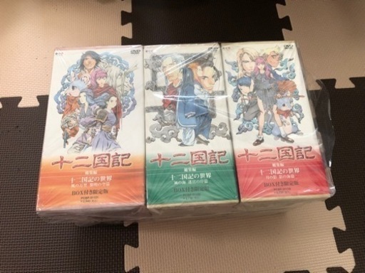 DVD 十二国記 全巻セット 限定BOX付き 全19巻