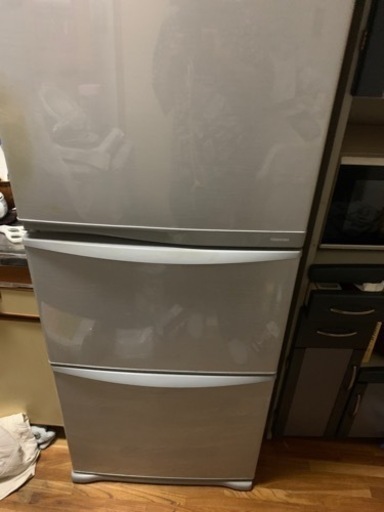 冷蔵庫【340L】冷蔵庫TOSHIBA GR-E34N (きんもくせい) 綾瀬のキッチン