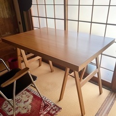 【ネット決済】テーブル　天板のみ　メラミン化粧板　１２０×８０cm 