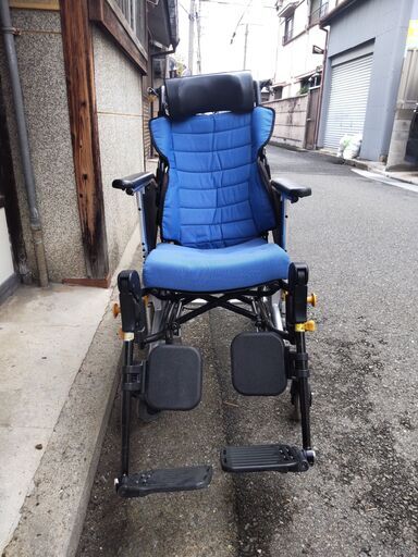 リクライニング車椅子　松永マルチルトコンパクト３Dエレベーティング付