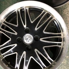 早い者勝ち！中古ﾎｲｰﾙ！ANHELO　16インチ　5J+45　4-100　4本セット