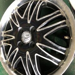 早い者勝ち！中古ﾎｲｰﾙ！ANHELO　16インチ　5J+45　4-100　4本セット