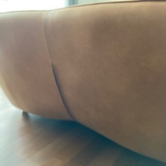 オピアム 2.5人掛けソファ スーパーレザーテックス オーカーブラウン