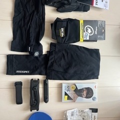 アームカバー、サイクリンググローブ、マスク、自転車