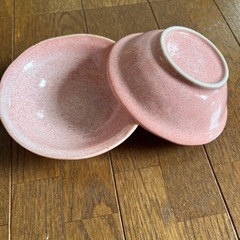 【決定しました】可愛いピンク色の小皿2セット
