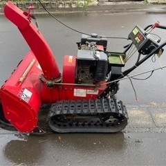 旭川発 除雪機 ヤナセ 808S スノースロワー 8馬力 