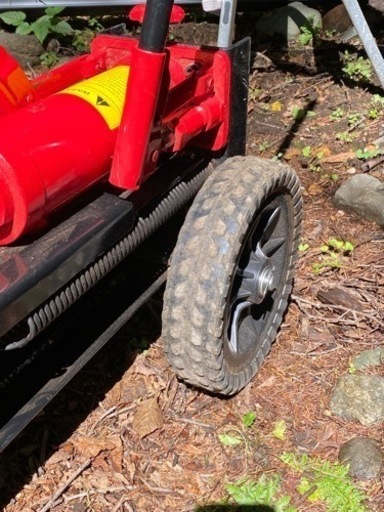 受け渡し予定者決定」手動式油圧薪割機