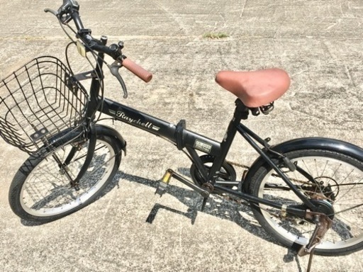 交渉中！　折り畳み自転車　20インチ　黒
