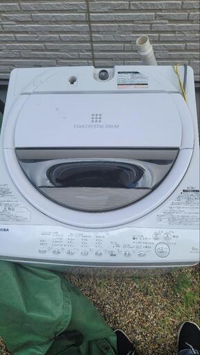 売れ筋商品 東芝AW-6G6 ６キロ用縦式洗濯機 ２０１８年製造 稼働