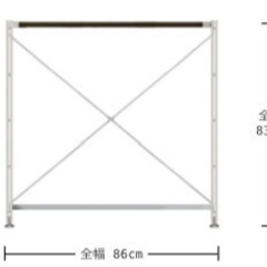 ステンレスユニットシェルフ・ワイド・小