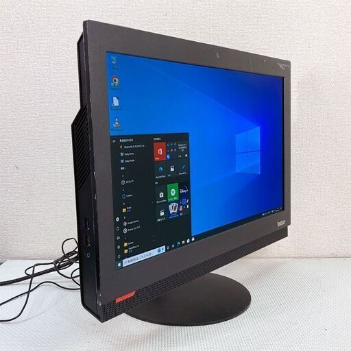 第6世代CPU搭載 2画面対応 フルHD液晶 一体型PC ★ Lenovo ThinkCentre M810z Core i3-6100 メモリ8GB HDD500GB DVD-RW 第6世代CPU搭載 2画面対応 フルHD液晶 一体型PC ☆ Lenovo ThinkCentre