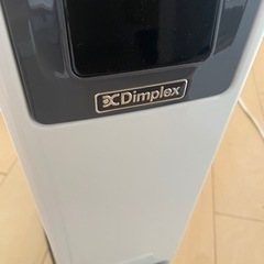 ほぼ新品.3ヶ月使用　オイルフリーヒーター、暖房、　Dimplex ディンプレックス