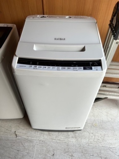 HITACHI 7.0kg 全自動洗濯機 BW-V70E 2019年製