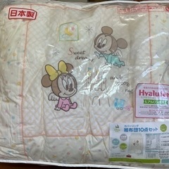 日本製　Disney ベビー寝具セット