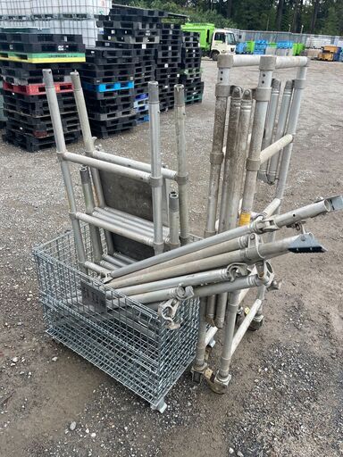 アルミ製ローリングタワー(大型足場)】千葉市内直接引渡し