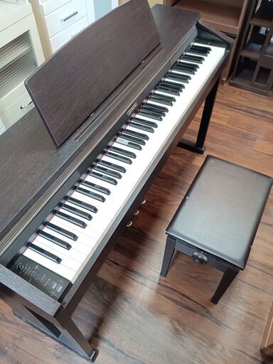 CASIO CELVIANO 電子ピアノ イス付 ブラウン AP-400 ジャンク サイズ