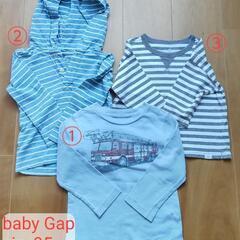 【お取引先決定】baby Gap 長袖Tシャツ 3枚セット