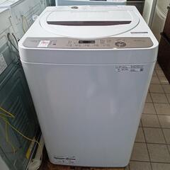 ☆【シャープ】全自動洗濯機 2020年製6kg(ES-GE6E)穴無し洗濯槽 【