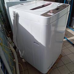☆【シャープ】全自動洗濯機 2020年製6kg(ES-GE6E)穴無し洗濯槽 【