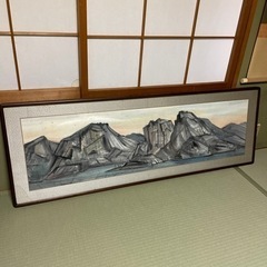 柳野節雄　　水墨画　日本画　風景画