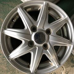 早い者勝ち！中古ﾎｲｰﾙ！LAPORTA　13インチ　4.5J+45　4-100　4本セット