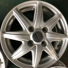 早い者勝ち！中古ﾎｲｰﾙ！LAPORTA　13インチ　4.5J+45　4-100　4本セット