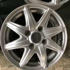 早い者勝ち！中古ﾎｲｰﾙ！LAPORTA　13インチ　4.5J+45　4-100　4本セット