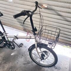 自転車 中古 折りたたみ自転車 SMT KORAT 外装段変速 オートライト