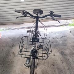 自転車　中古　折りたたみ自転車　SMT KORAT　外装段変速　オートライト　カゴ付き　タイヤ20インチ 自転車 中古 折りたたみ自転車 SMT KORAT 外装段変速 オートライト