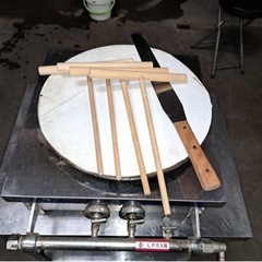 クレープ焼き器　LPガス用