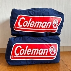 コールマン　シュラフ　寝袋　2個セット　Coleman