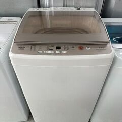 店頭10％OFF】AQUA 7kg洗濯機 AQW-GV70G(W) 2019年製 リサイクル 