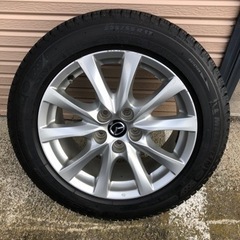 マツダアテンザセダン純正ホイール　スタッドレス