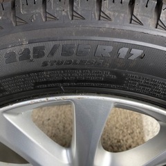 マツダアテンザセダン純正ホイール　スタッドレス