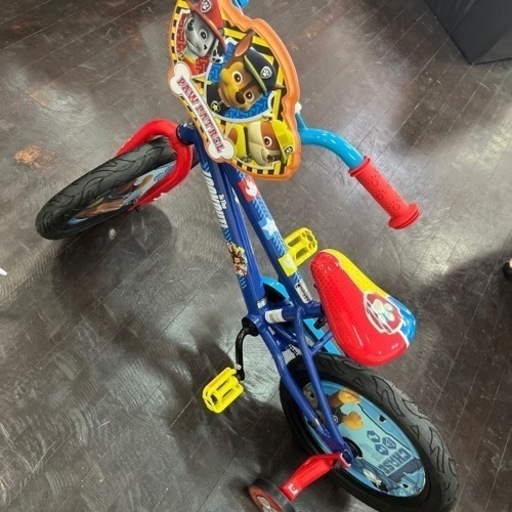幼児用自転車パウパトロール\u0026スパイダーマンヘルメット