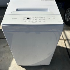 アイリスオーヤマ洗濯機2023年製IAW-T604E美品有料で配...