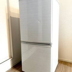 【中古】シャープ 冷凍冷蔵庫 SJ-D14F 2019年製
