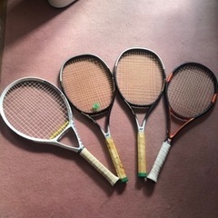 テニスラケット　4本