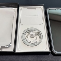 美品 iPhone 13 Pro Max 256GB グラファイト Appleストア購入品 SIMフリー カバー付き