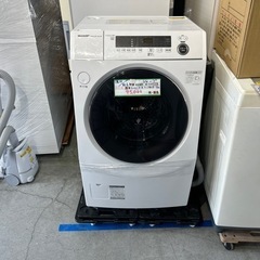配達可【ドラム洗濯機】【シャープ】2021年製☆6ヶ月保証付☆クリーニング